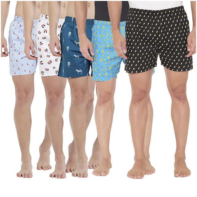 XYXX Men Cotton Boxer Multi color