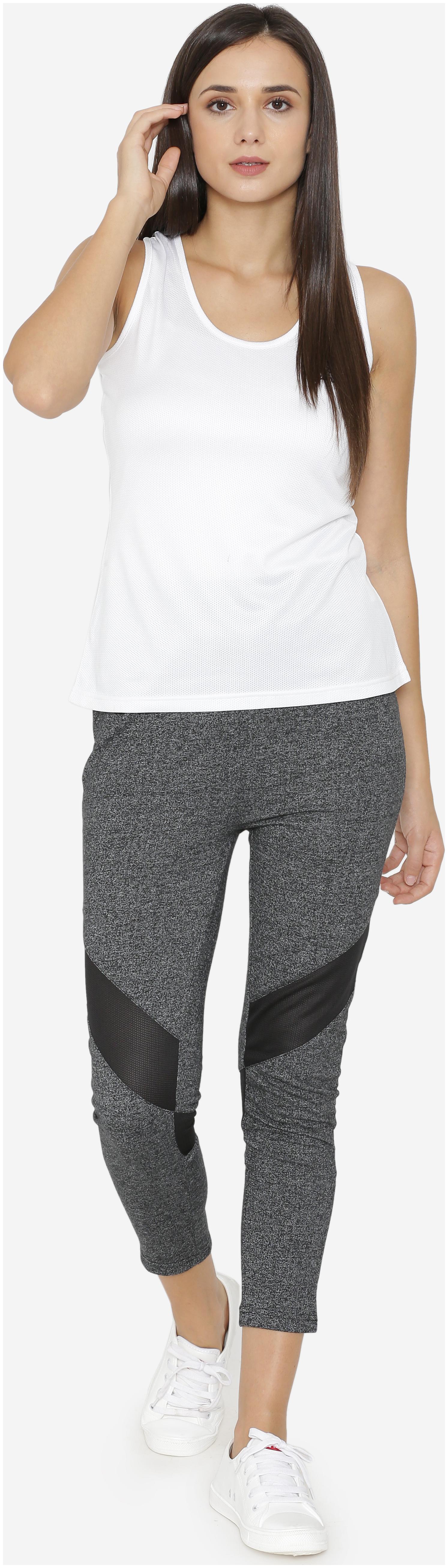 

YAADLEEN Women Solid A-line top - White