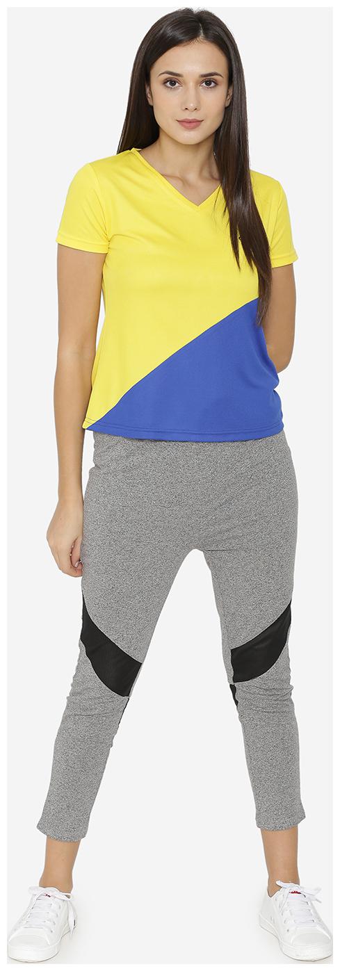 

YAADLEEN Women Solid A-line top - Yellow