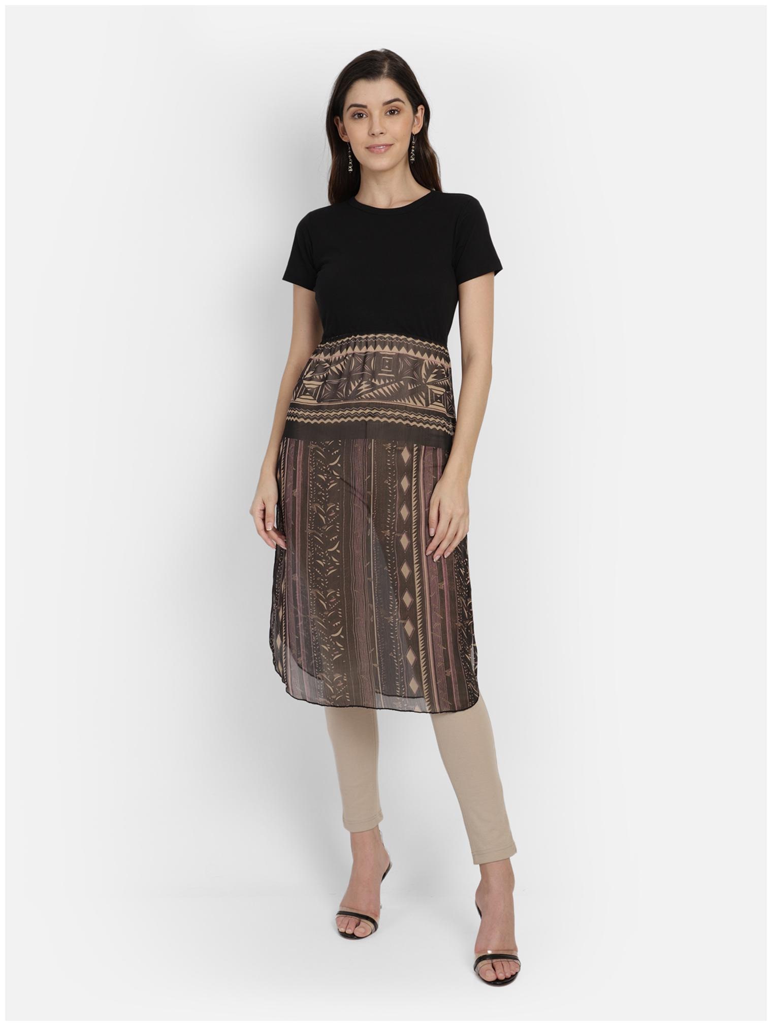 

YAADLEEN Women Multi Printed Straight Kurta