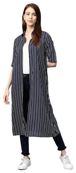 

Yash Gallery Women Shrug - Blue