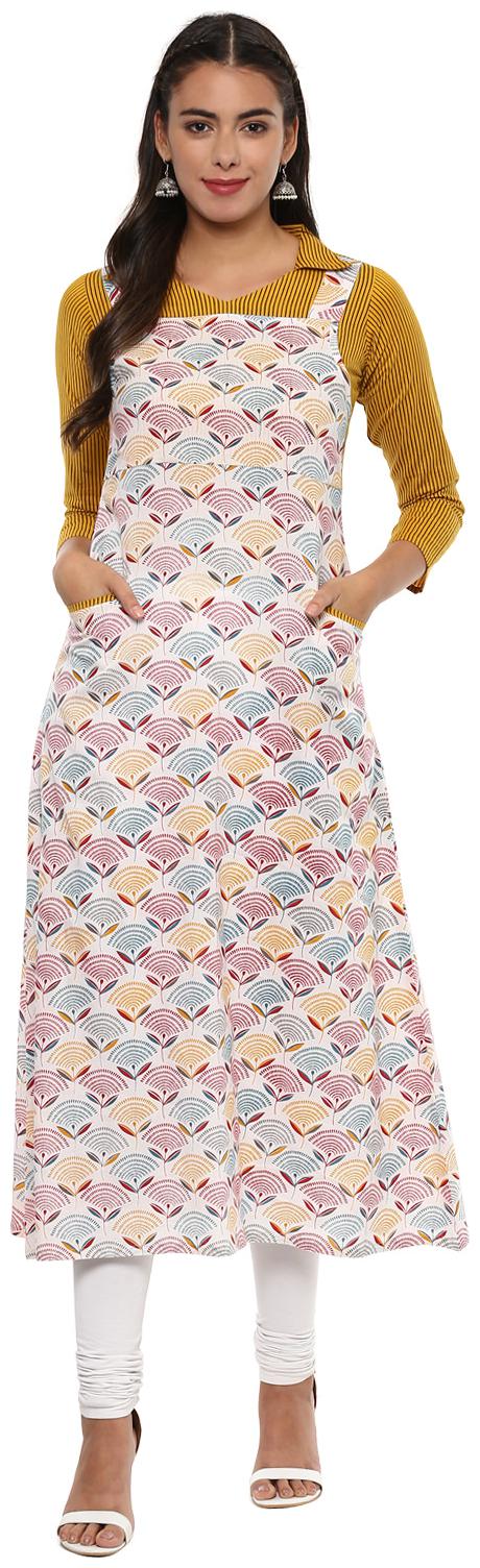 

Yash Gallery Women Multi Floral Anarkali Kurta