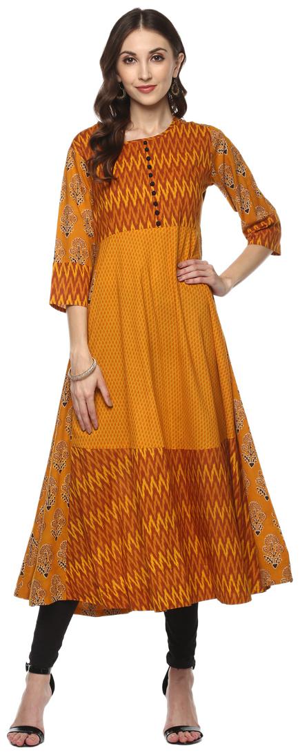 

Yash Gallery Women Multi Printed Anarkali Kurta