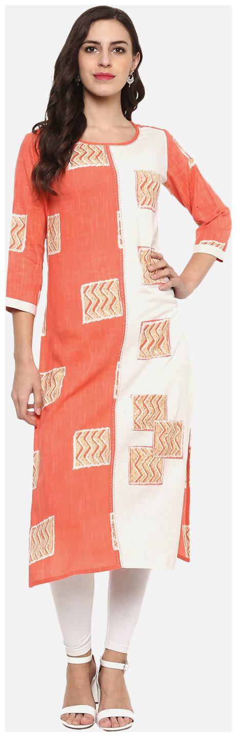 Yash Gallery Women Multi Printed Straight Kurta