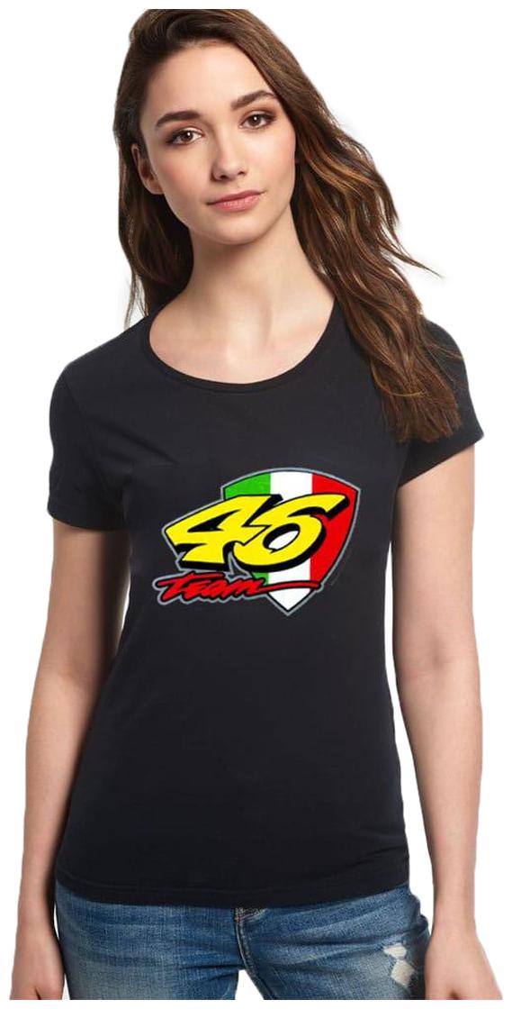 

YAYIN Women Black Regular fit U neck Cotton T shirt