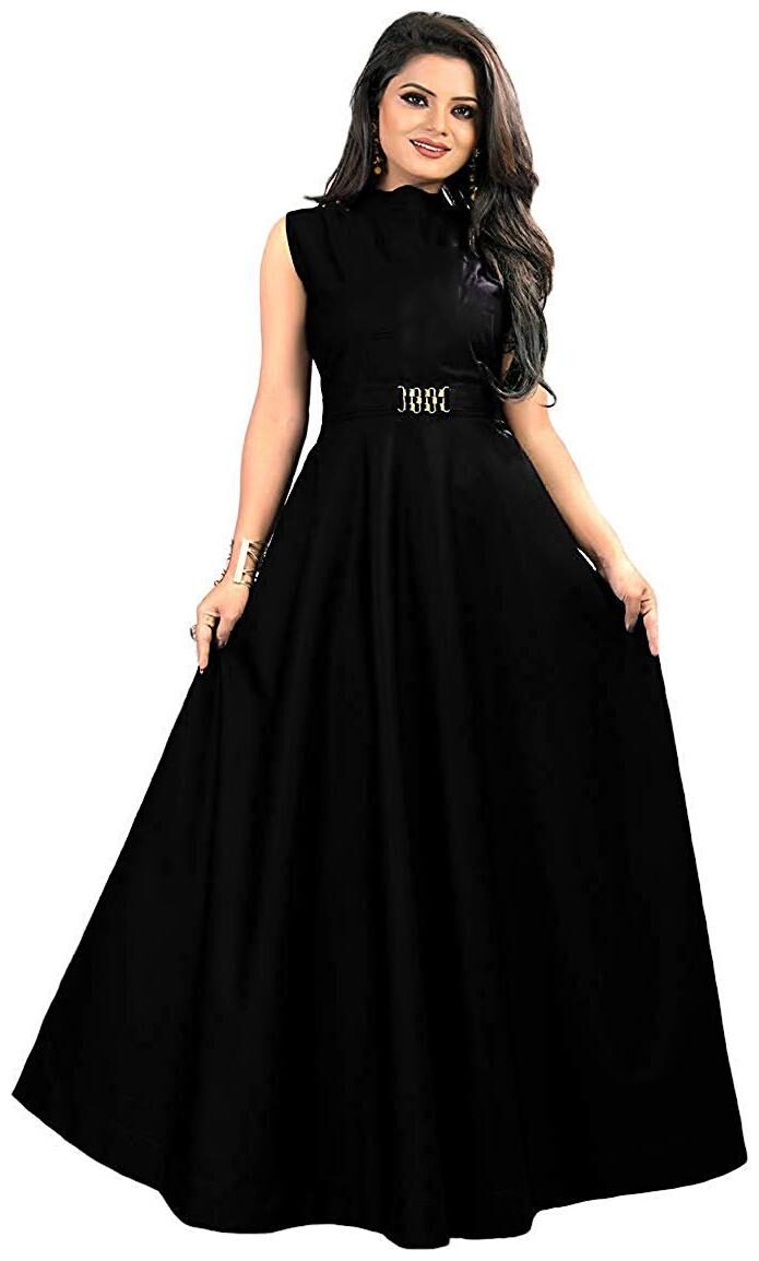 

Yeoja Creation Women s Tapeta satin self design Gown ( Semi Stitched)