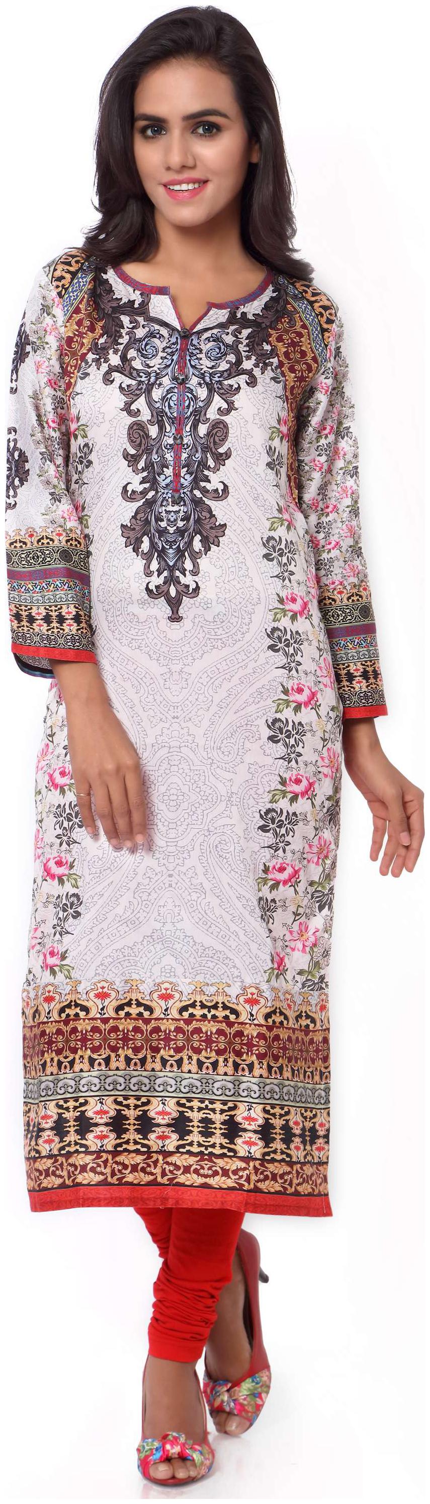 

Yes Fab Designer Digital printed kurtis