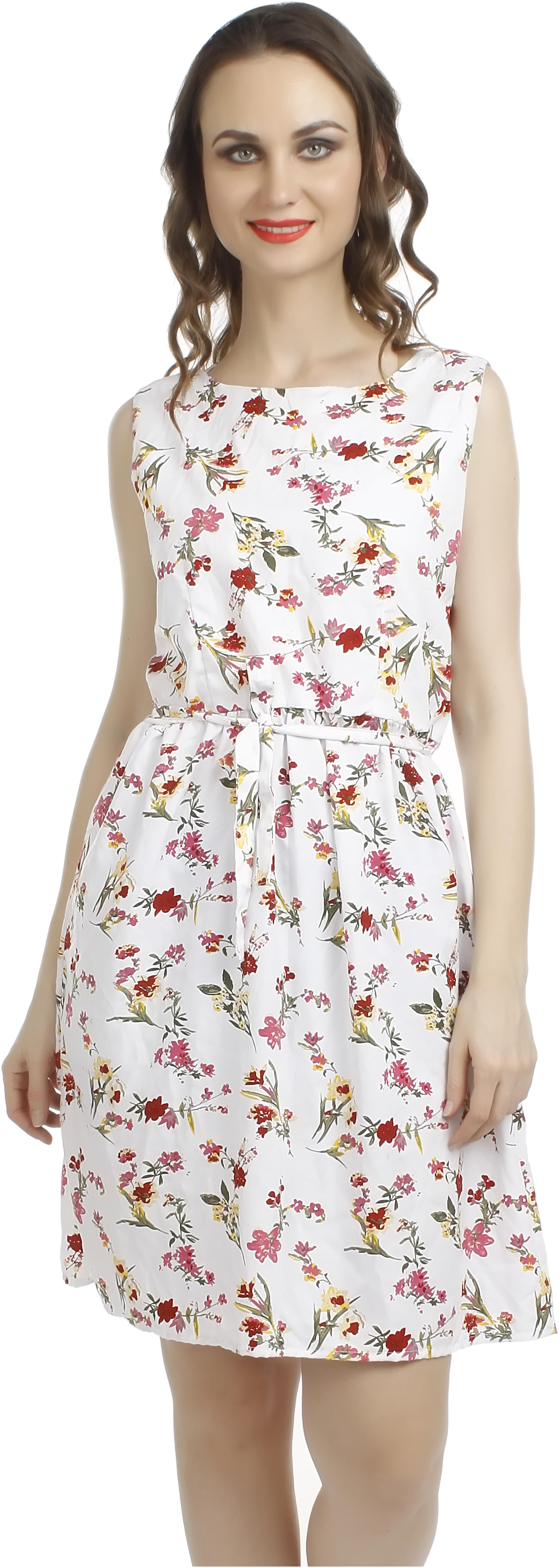 

You Forever Multi Printed A-line dress