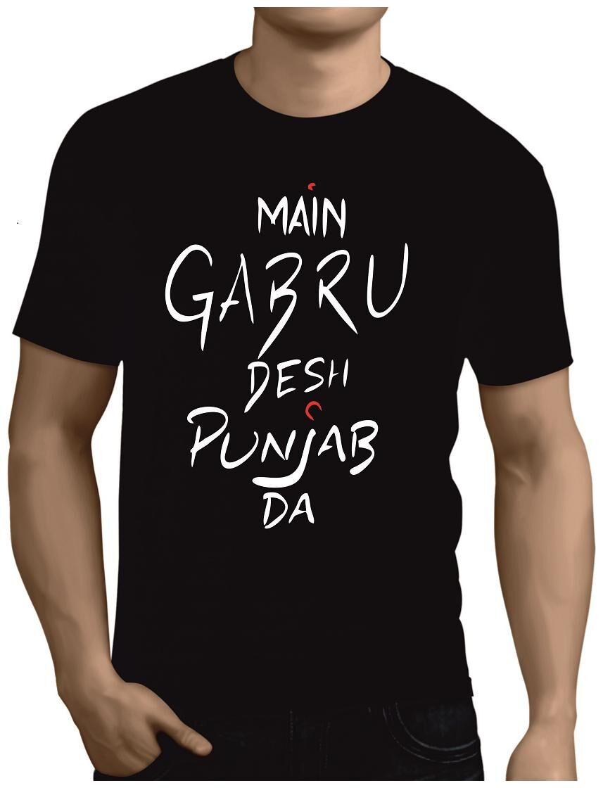 

YOUWE FASHION Men Black Regular fit Cotton Round neck T-Shirt - Pack Of 1