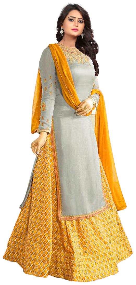 

YOYO Fashion Designer Japan Crept Indo-Western Sharara Suit