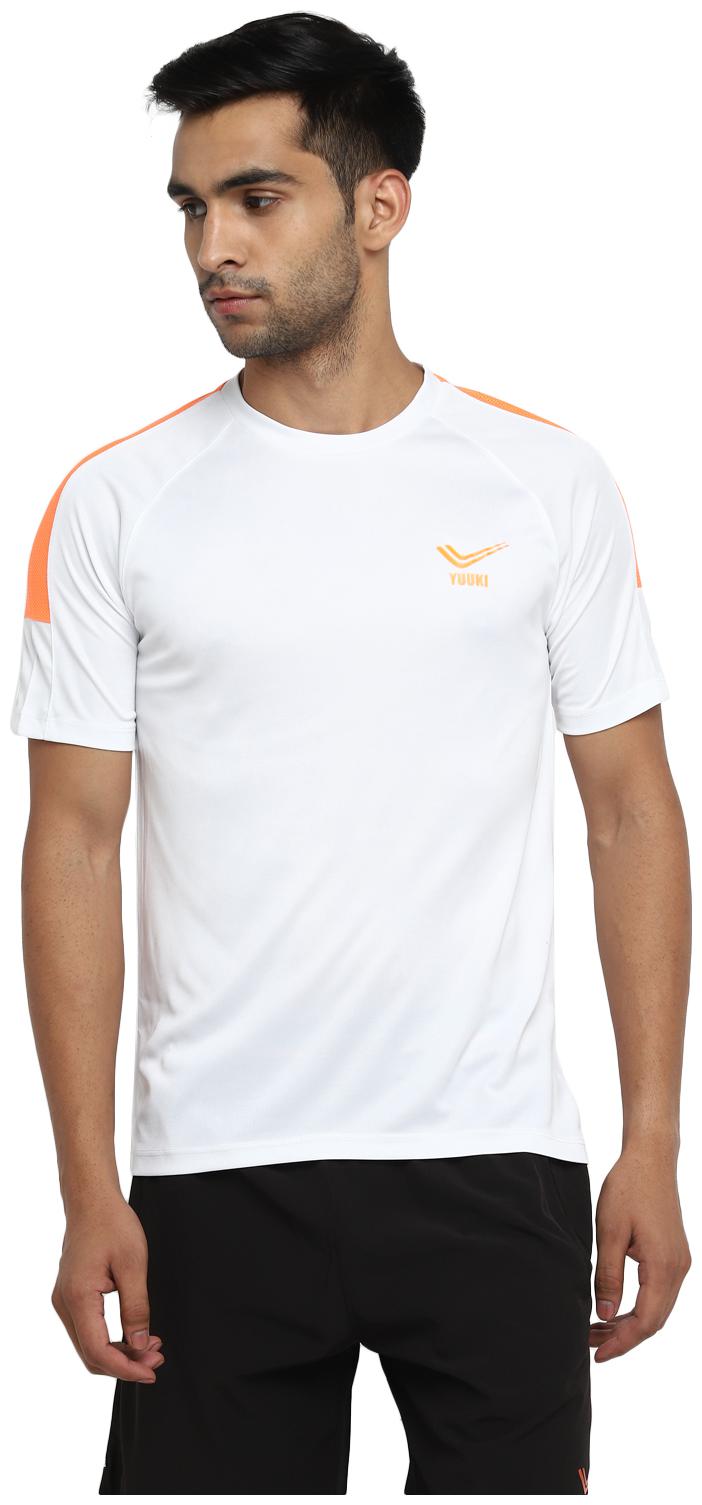 

Yuuki Men White Regular fit Polyester Round neck T-Shirt - Pack Of 1