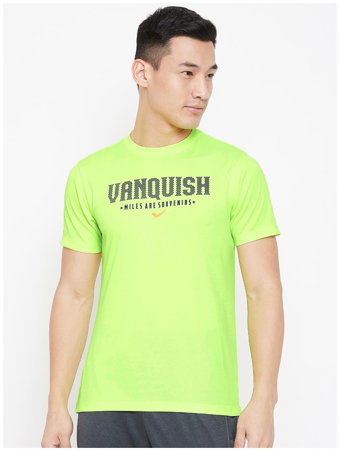

Yuuki Men Green Regular fit Polyester Round neck T-Shirt - Pack Of 1