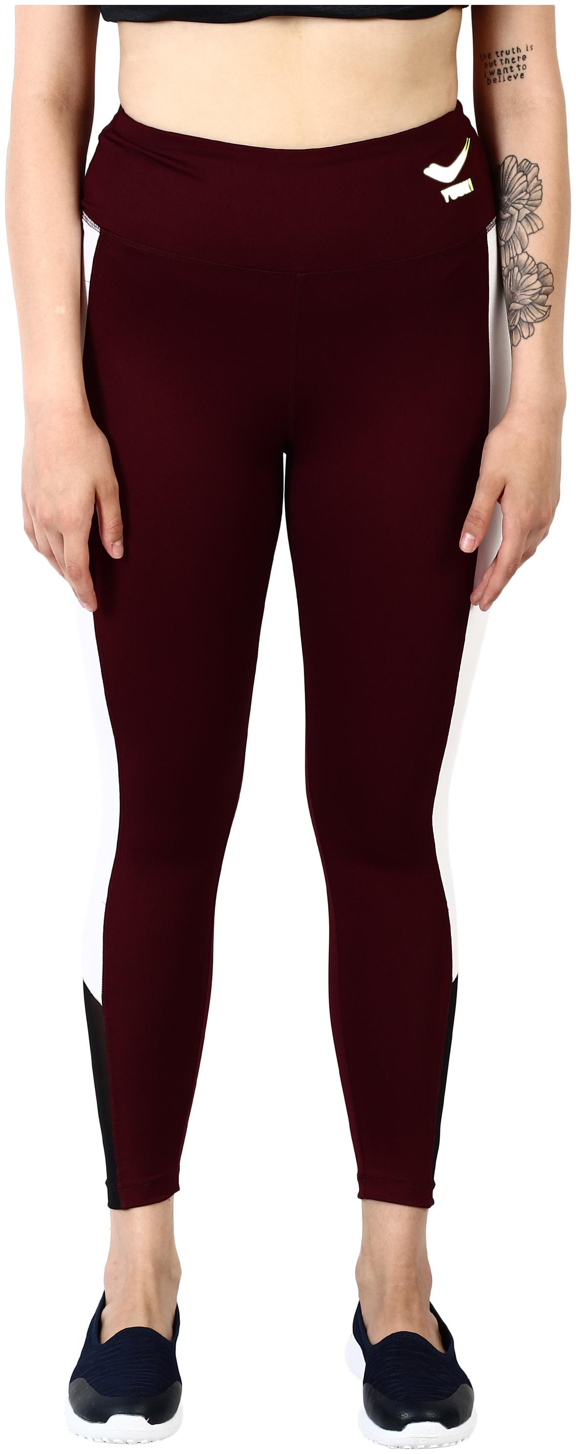 

YUUKI Solid Tights - Maroon