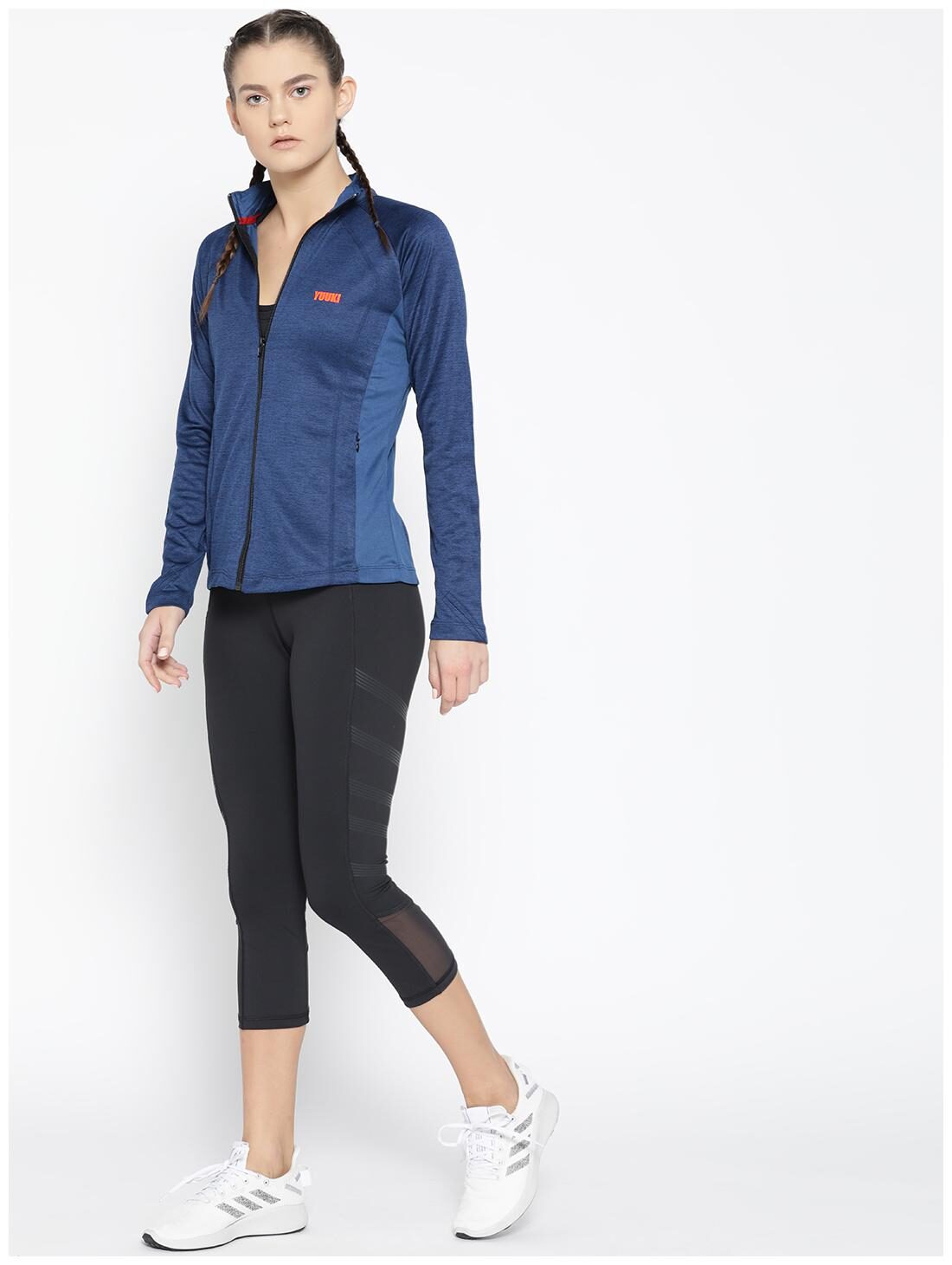 

Yuuki Women Solid Sports Jacket - Navy