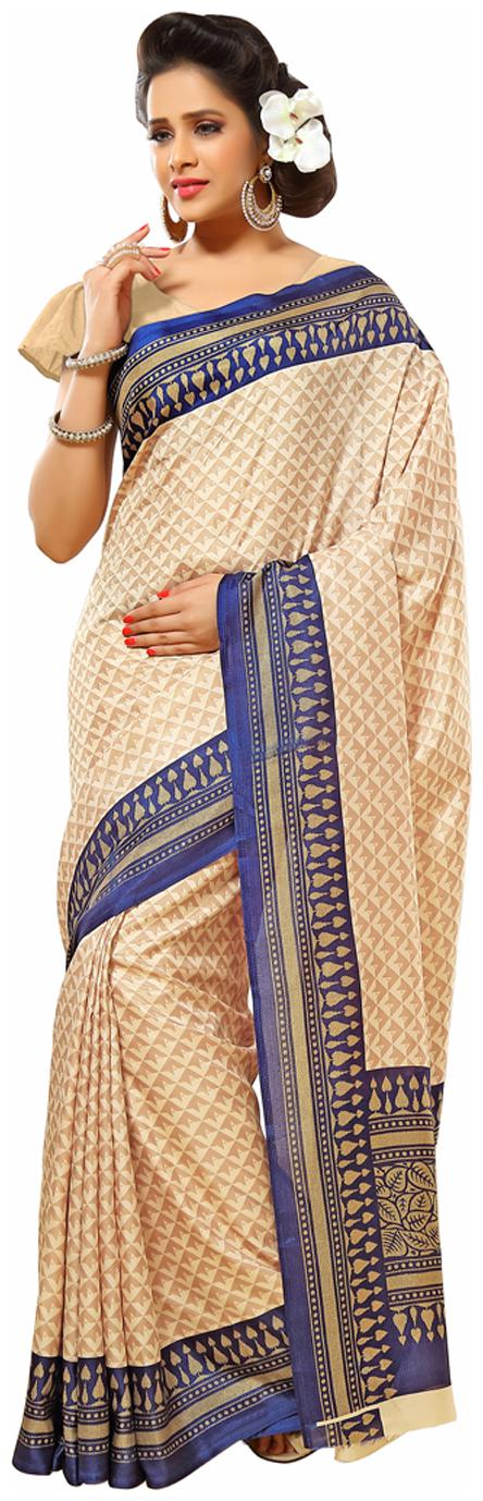 

Yuvanika Multi Color Silk Blend Saree