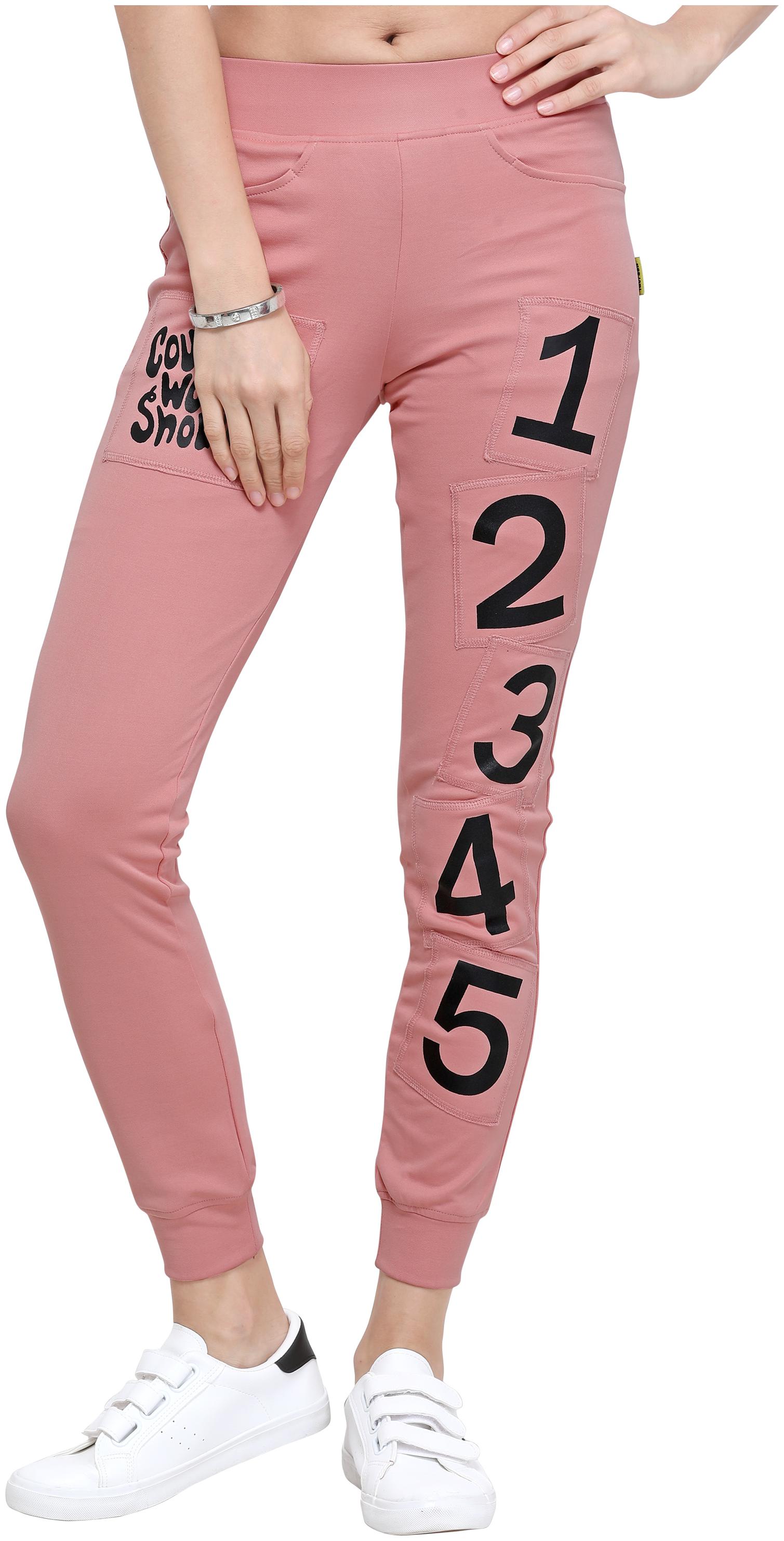 

Yuvraah Womens Cotton Jogger - Pink