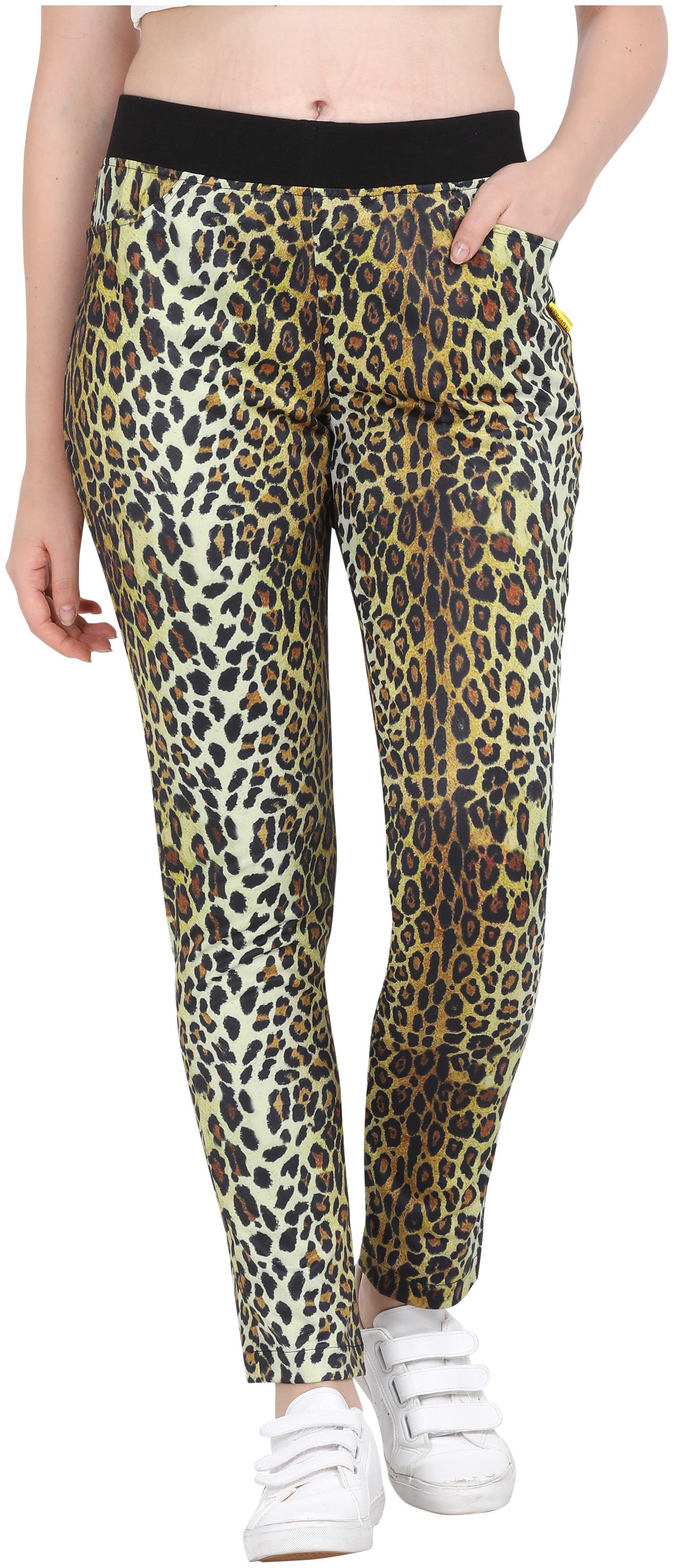 

Yuvraah Women Regular fit Polyester Track pants - Multi