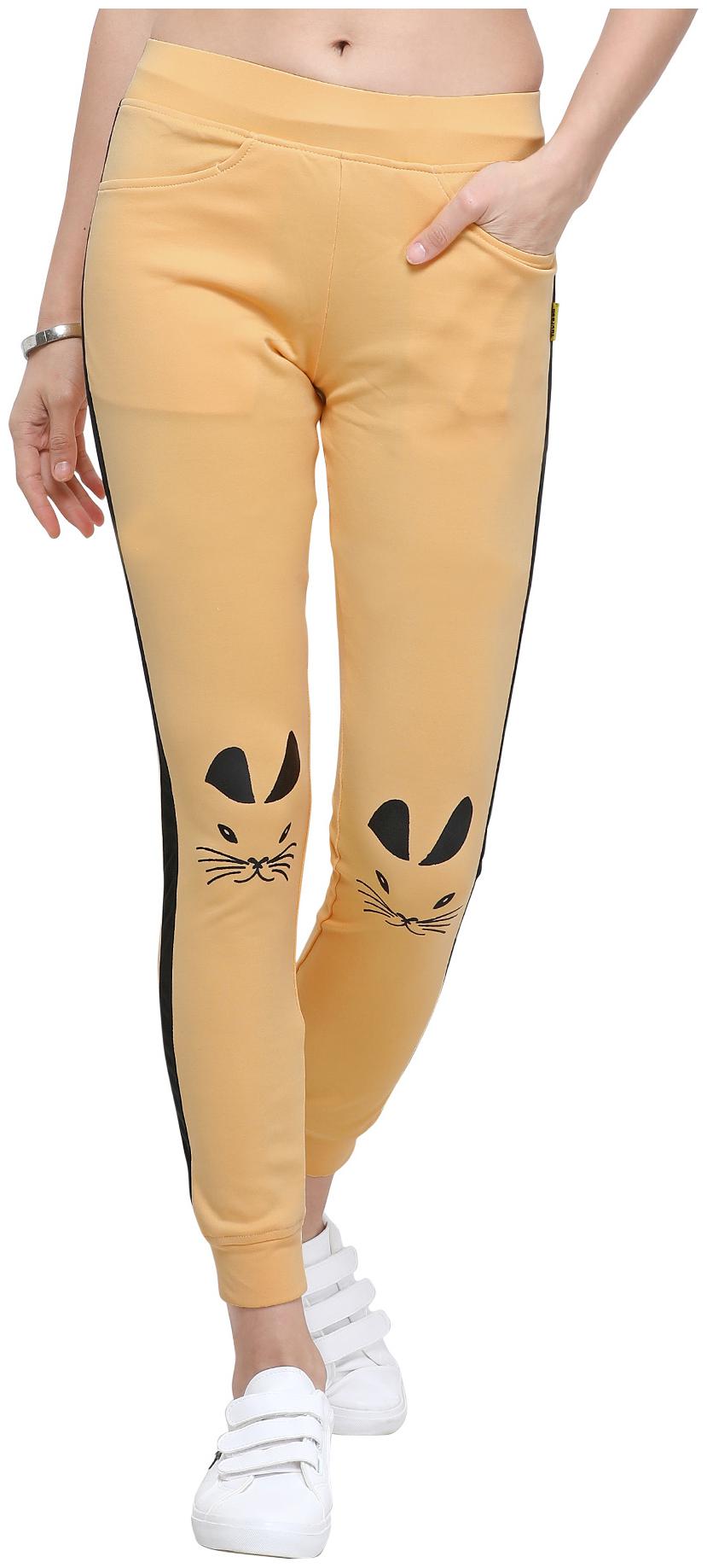 

Yuvraah Womens Cotton Jogger - Yellow