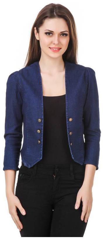 

ZA ENTERPRISES Women Shrug - Blue