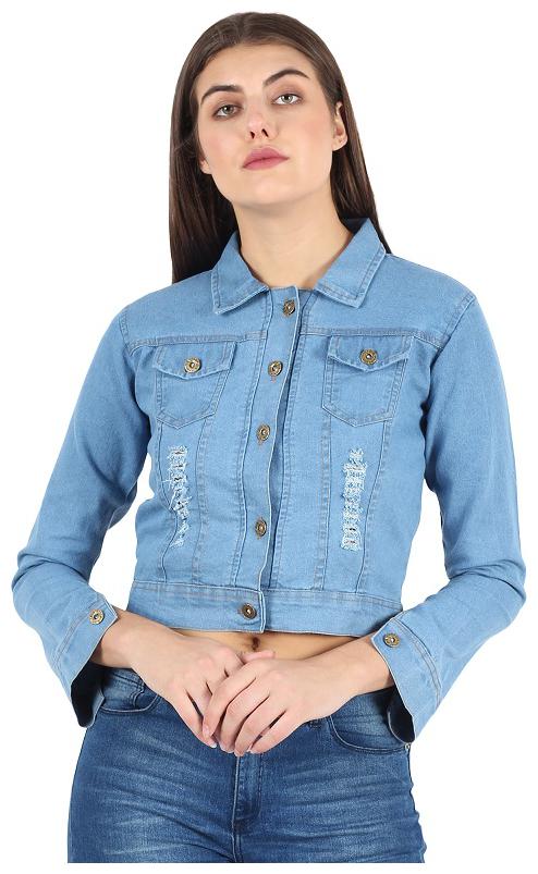

ZA ENTERPRISES Women Summer jacket - Blue