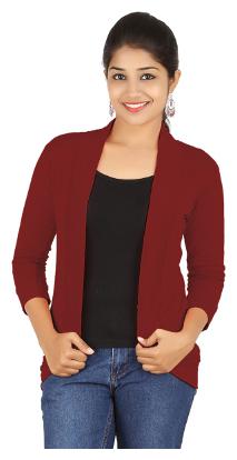 

Zalula young Girls Spandex Fit- 3 4th Sleeve shrug size L 32-34
