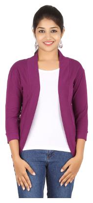 

Zalula Women Shrug - Purple
