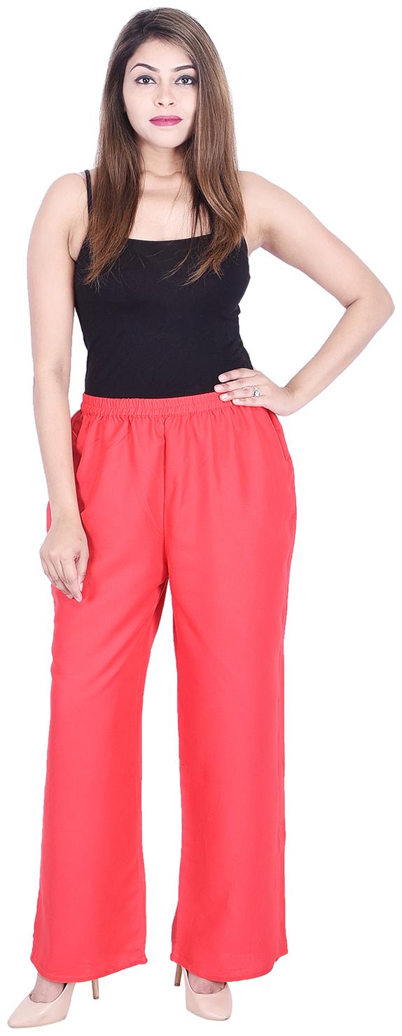 

Zari Buti Peach Relaxed Palazzo