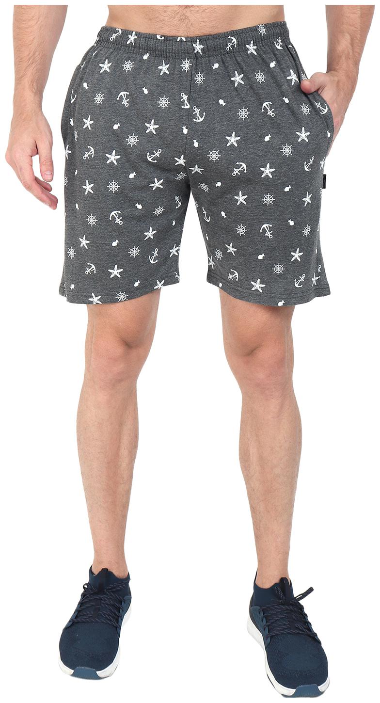 

Zeffit Men Grey Regular Fit Regular Shorts