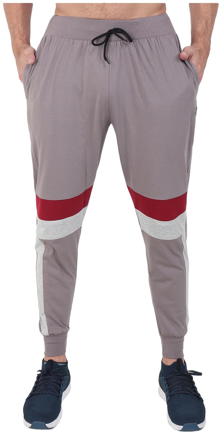 

Zeffit Men Grey Striped Regular fit Joggers