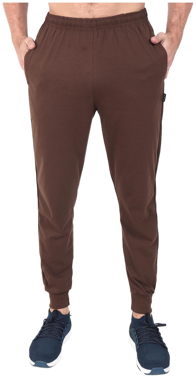 

Zeffit Men Brown Solid Regular fit Joggers