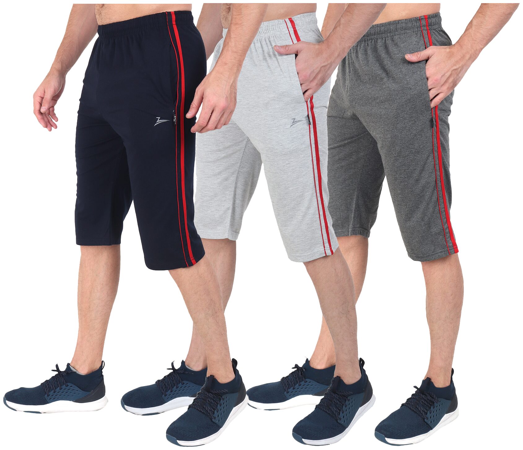 

Zeffit Men Multi Regular Fit Regular Shorts