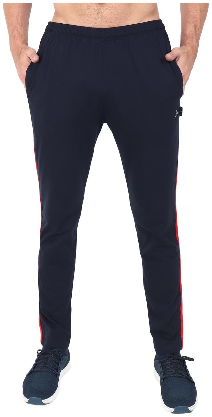 

Zeffit Men Navy blue Solid Regular fit Track pants