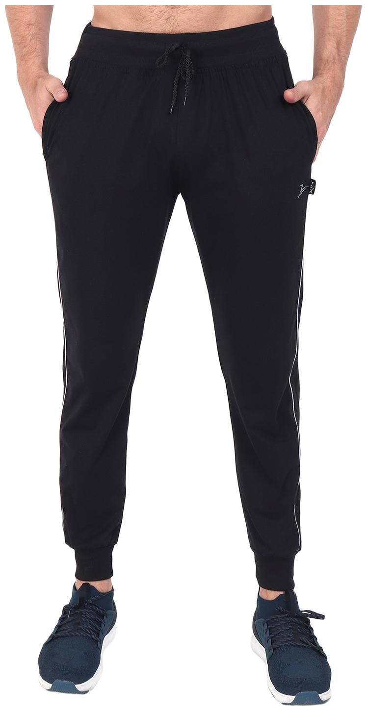 

Zeffit Men Black Solid Regular fit Joggers