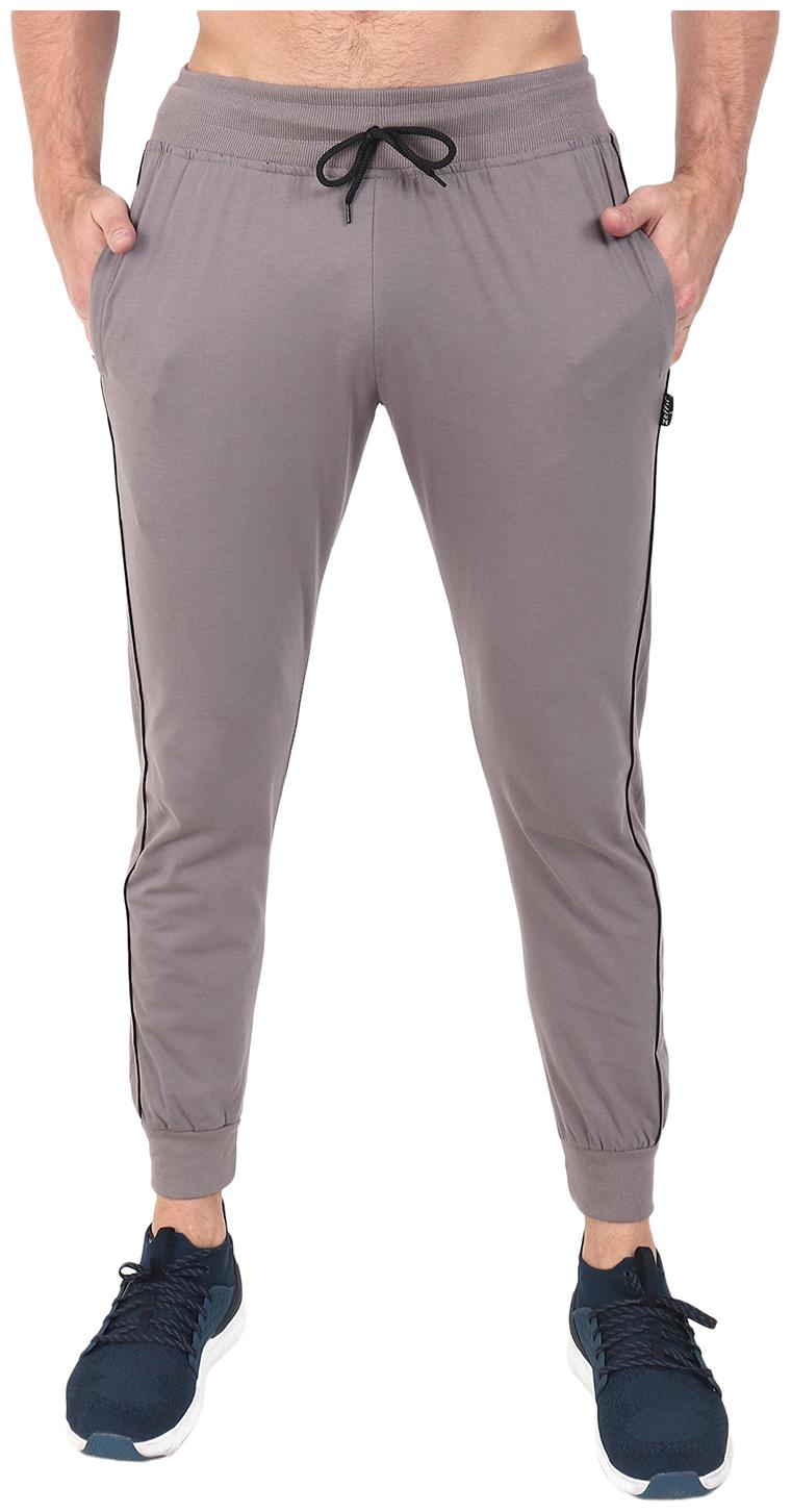 

Zeffit Men Silver Solid Regular fit Joggers