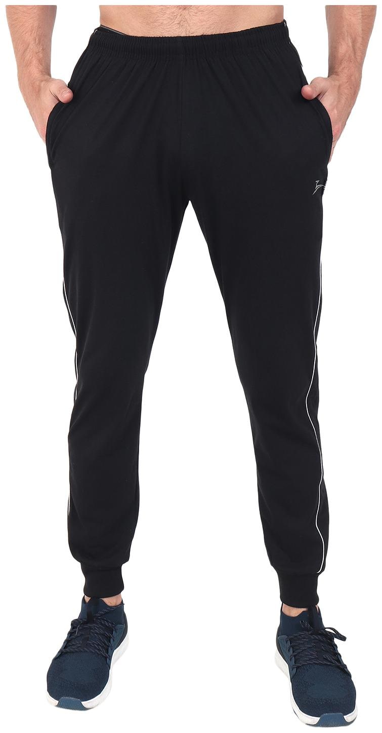 

Zeffit Men Black Solid Regular fit Joggers