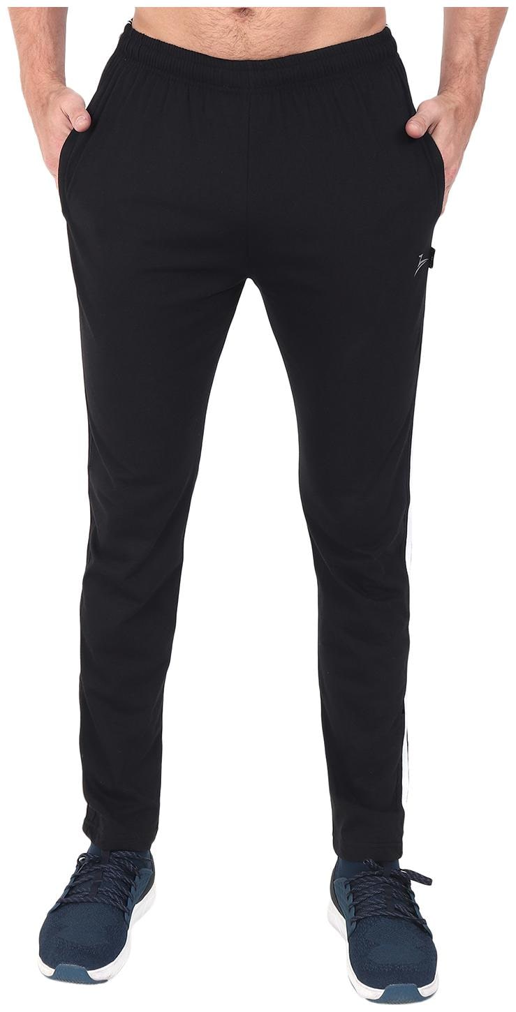 

Zeffit Men Black Solid Regular fit Track pants