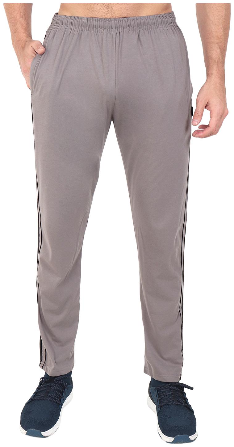 

Zeffit Men Silver Solid Regular fit Track pants