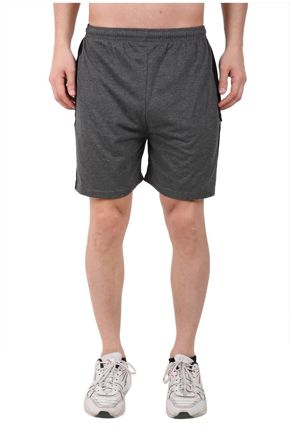 

Zeffit Men Grey Regular Fit Regular Shorts