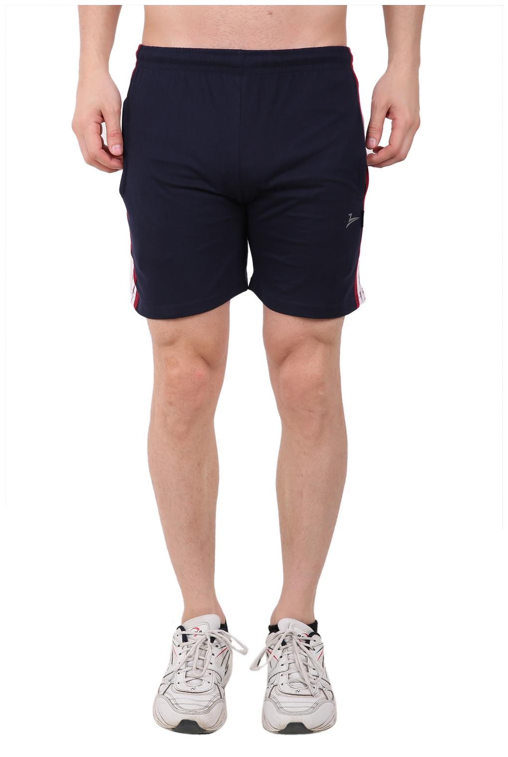 

Zeffit Men Navy Blue Regular Fit Regular Shorts