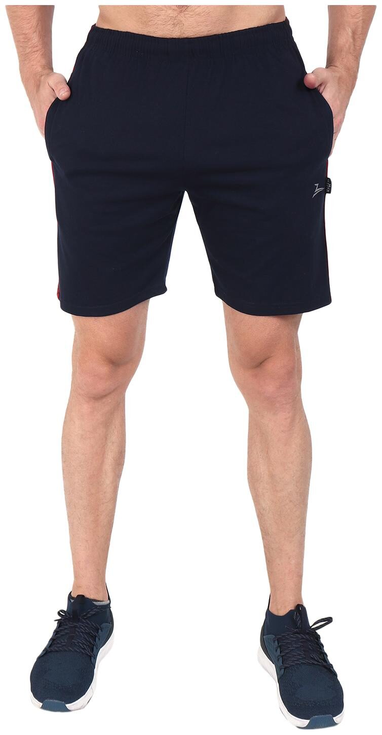 

Zeffit Men Navy Blue Regular Fit Regular Shorts