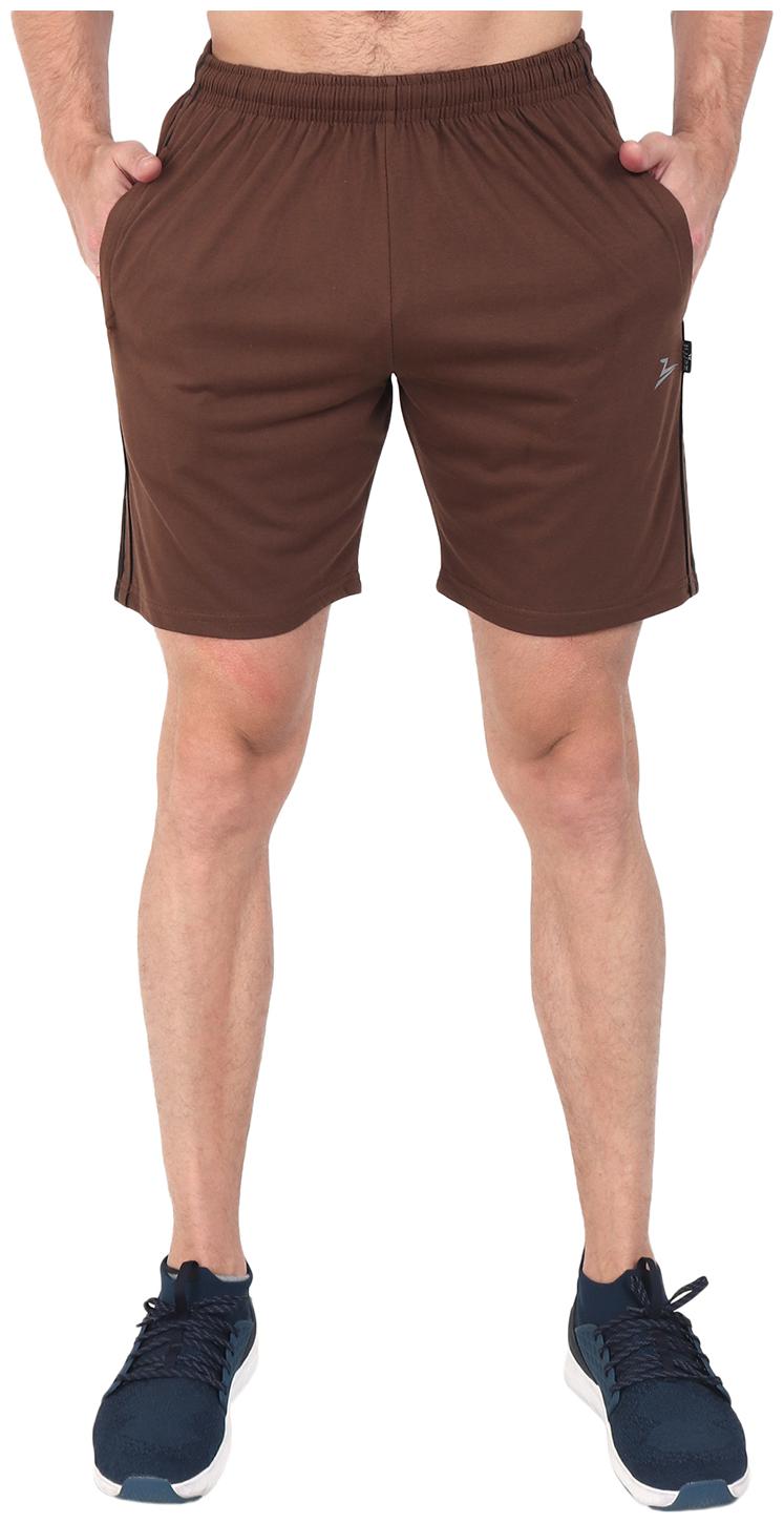 

Zeffit Men Brown Regular Fit Regular Shorts