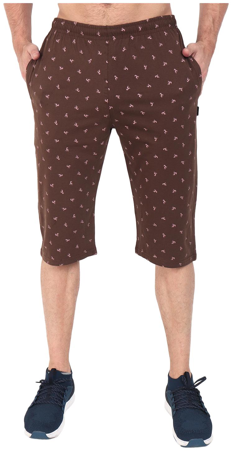 

Zeffit Men Brown Regular Fit Regular Shorts