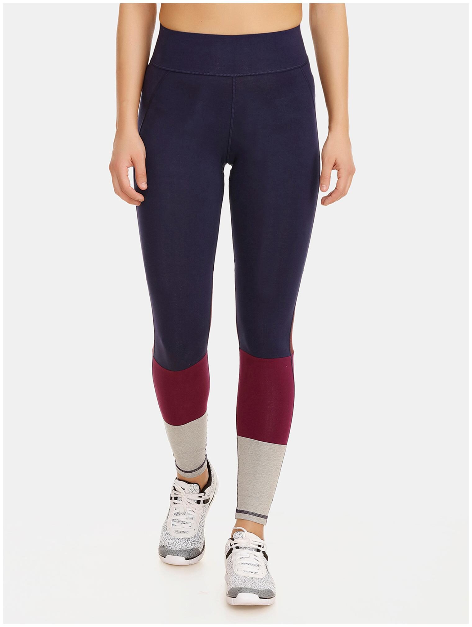 

Zelocity Cotton Color-Blockedc Women Multi Tight