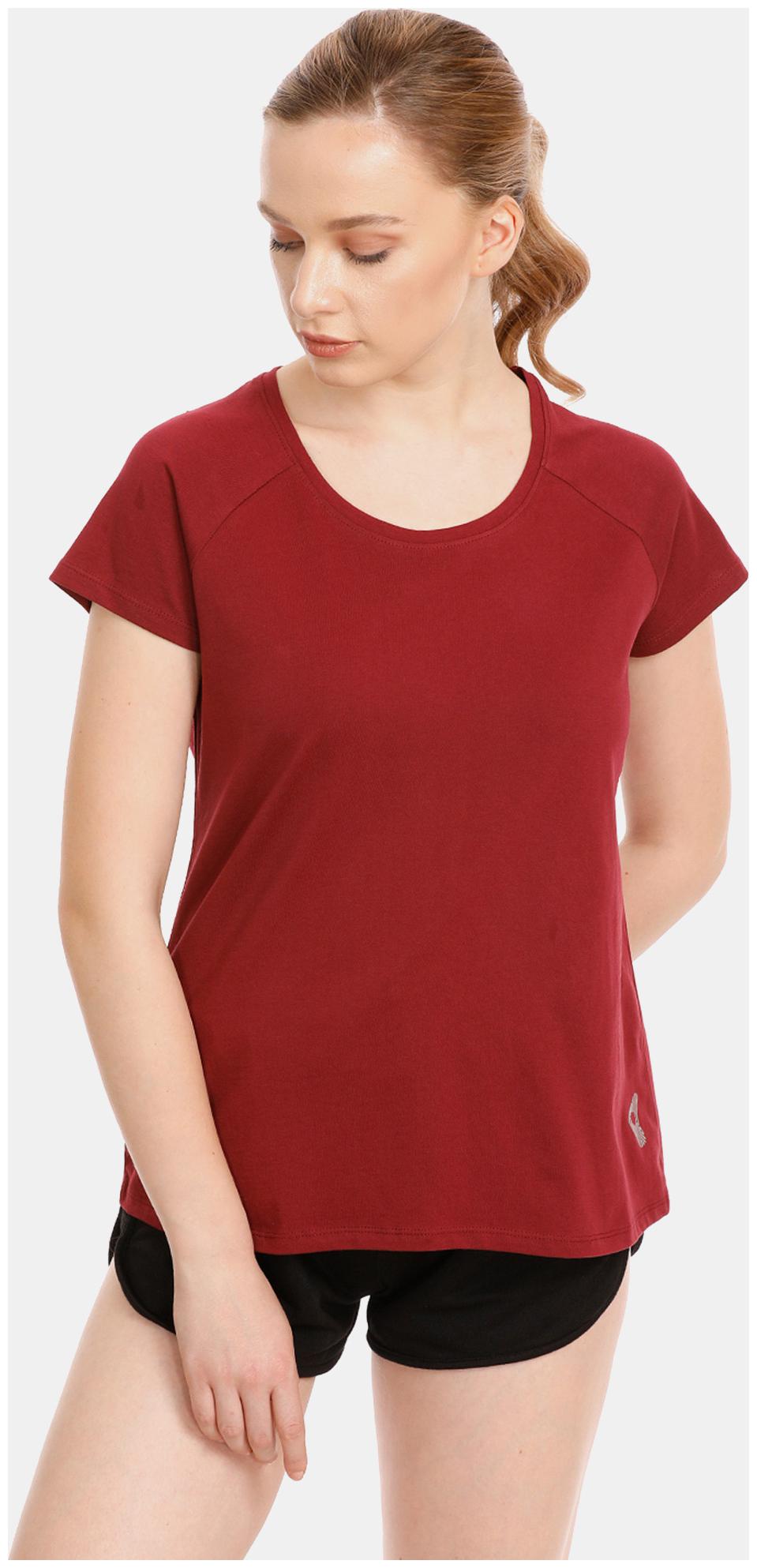 

Zelocity Women Solid Sports T-Shirt - Red