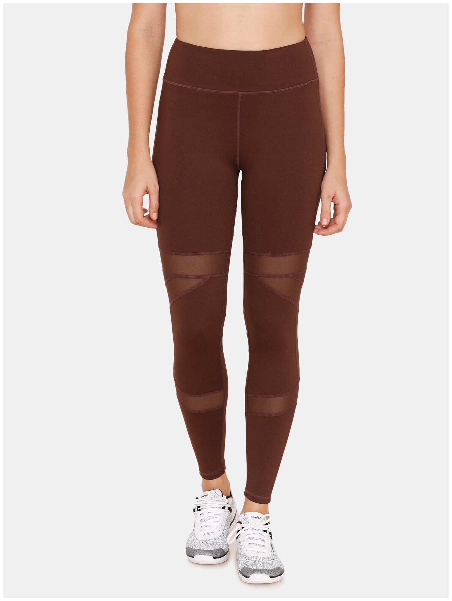 

Zelocity Solid Tights - Brown