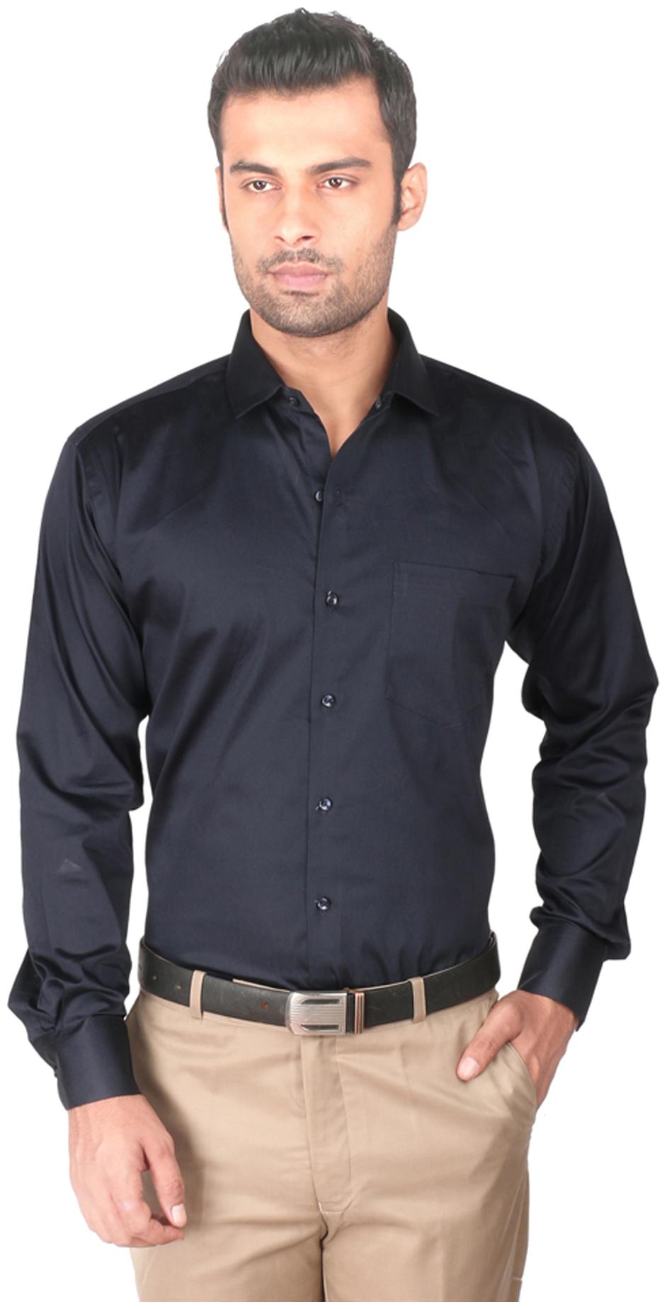 

Zido Men Regular fit Formal Shirt - Blue