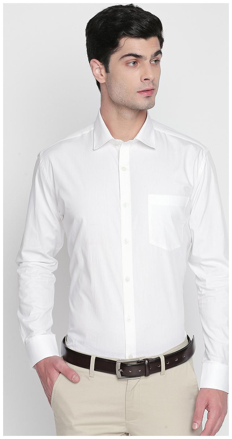 

Zido Men Slim fit Formal Shirt - White