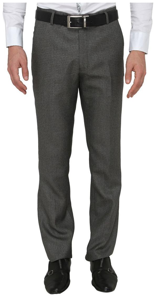 

Zido Men Solid Slim Fit Formal Trouser - Black