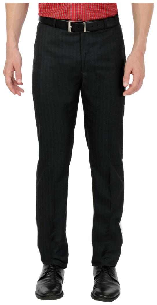 

Zido Men Solid Slim Fit Formal Trouser - Blue