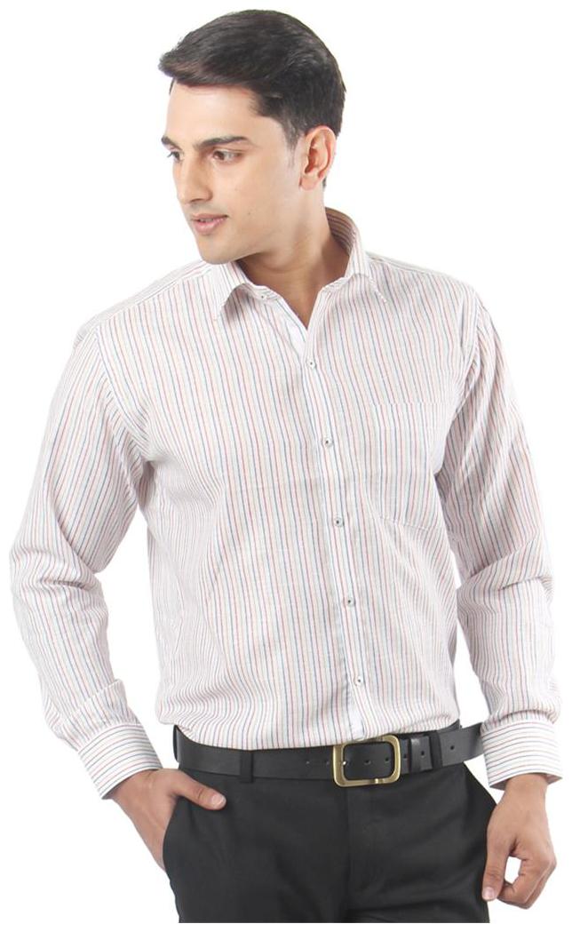 

Zido Men Regular fit Formal Shirt - Red